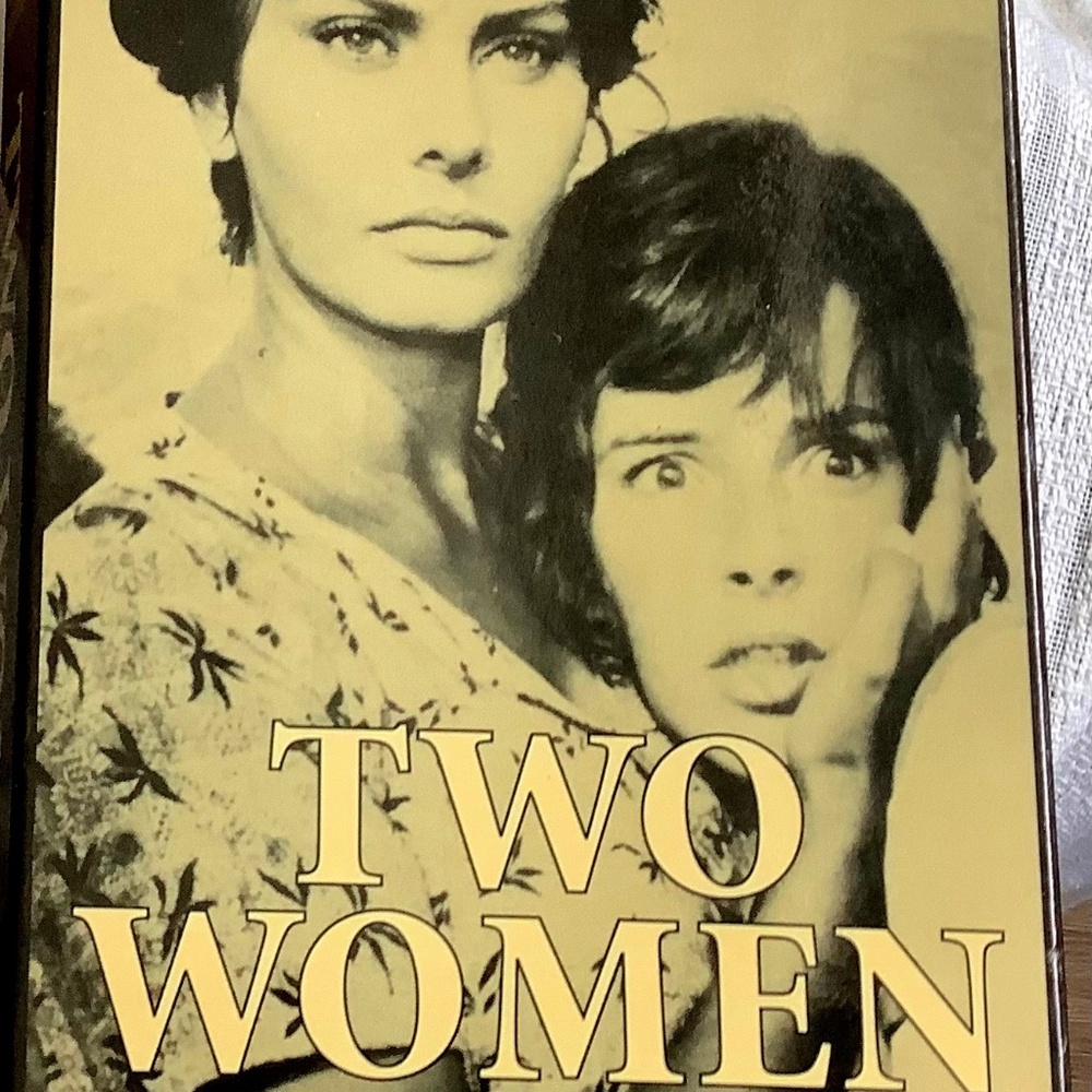 VHS Two Women Sophia Loren